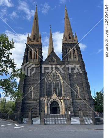 St Patrick's Cathedral in Melbourne, Victoria, Australia St Patrick's Cathedral in Melbourne, Victoria, Australia 124054164