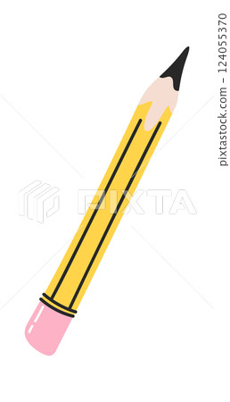 Pencil drawing tool art supply 124055370