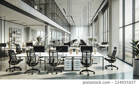 modern design office 124055837