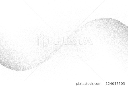 Vector Abstract Stipple Noise Effect. Dotwork BG. 124057503