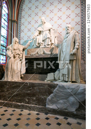 France, Notre Dame de Paris, The Saint Marcel Chapel, The Monument of Monseigneur de Belloy, Archbishop 124057983