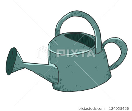 Retro watering can Retro watering can 124058466