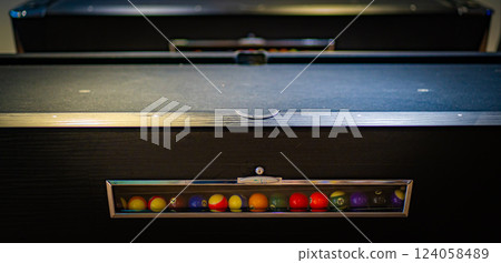 portrait of 10 years old european boy with big green eyes 124058489