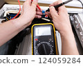 Washing machine repair. Troubleshooting. Washing machine motor failure. 124059284