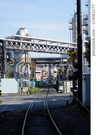 Siding line to the petrochemical complex 124061277