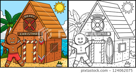 Christmas in July Gingerbread Beach House Christmas in July Gingerbread Beach House 124062075