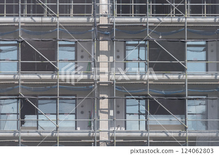 Apartment under construction 124062803