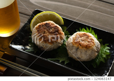 Lotus root rice cake Lotus root rice cake 124063147