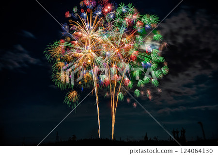 Niigata Katakai Festival Dedication Large Fireworks 100cm Niigata Katakai Festival Dedication Large Fireworks 100cm 124064130