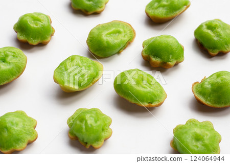 Kanom Krok Singapore, Pandans hot cake. Thai dessert 124064944