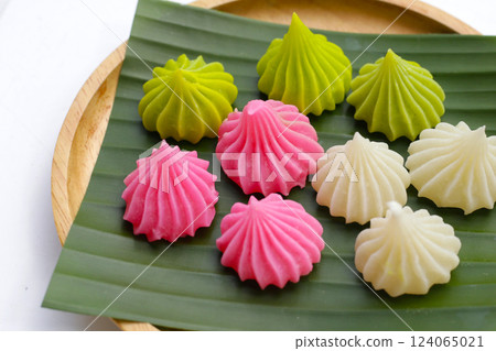 Allure, Colorful Thai sweet dessert Allure, Colorful Thai sweet dessert 124065021