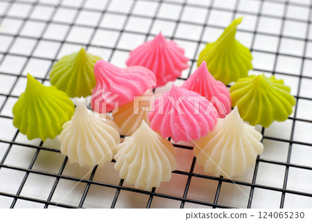 Allure, Colorful Thai sweet dessert 124065230