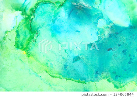 Watercolor-style background material 124065944