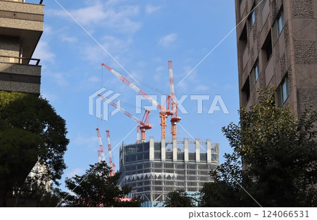 興建中的高輪Gateway City(2024年1月) 興建中的高輪Gateway City(2024年1月) 124066531