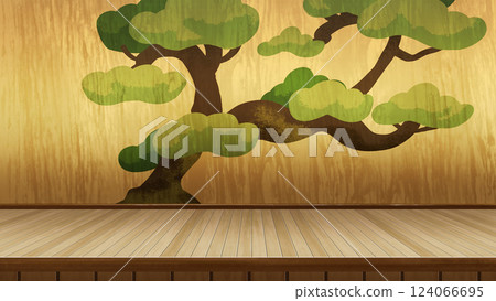 Noh stage Noh stage 124066695