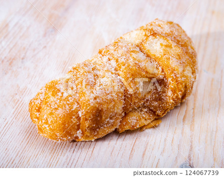 Catalan pastry Xuixo 124067739