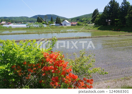 Rural scenery of Geihoku Yahata Highlands 124068301