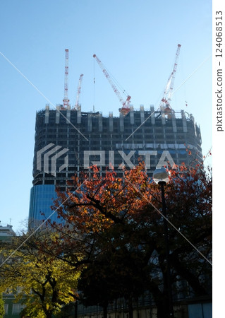 興建中的高輪Gateway City 124068513