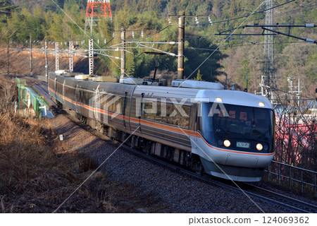 The 383 series Limited Express Shinano 6 which runs Chuo West Line 124069362