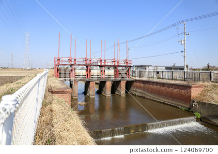 Kosada Weir in Kitanakasone, Kuki City, Saitama Prefecture 124069700