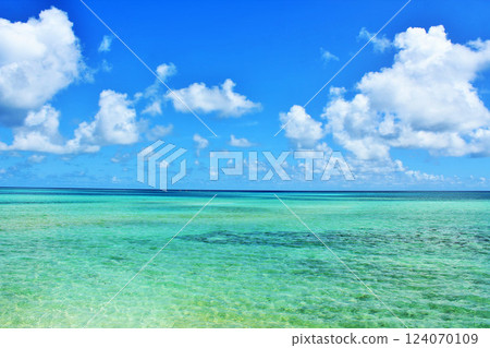 沖繩Miyakojima藍天和海 沖繩Miyakojima藍天和海 124070109