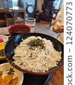 Eat Shirasu Rice Bowl at a Restaurant 124070773