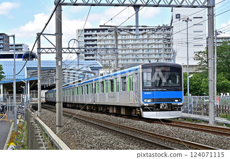 鐵路：私人鐵路：東武野田線60000系列61601F流山大鷹森站 124071115