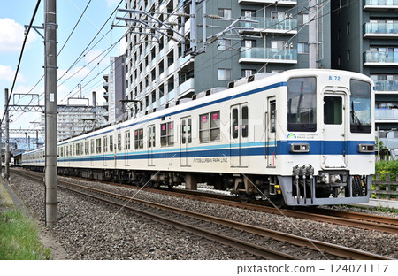 Railway: Private railway: Tobu Noda Line 8000 series 8172F 124071117