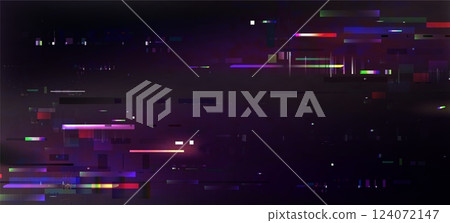Pixel glitch effect background Pixel glitch effect background 124072147