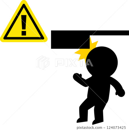 Overhead pictogram 124073425