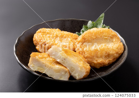 Fried fish cakes with bamboo shoots Fried fish cakes with bamboo shoots 124075033