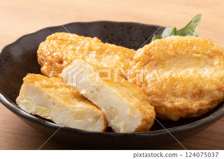 Fried fish cakes with bamboo shoots Fried fish cakes with bamboo shoots 124075037