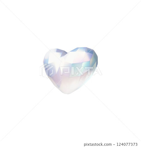 Diamond heart 3D vector icon, realistic gem stone shine and sparkle effect, dazzling crystal glass jewelry love symbol Diamond heart 3D vector icon, realistic gem stone shine and sparkle effect, dazzling crystal glass jewelry love symbol 124077373