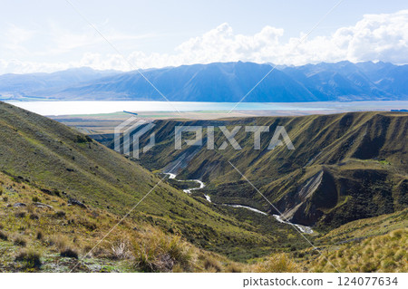 紐西蘭的荒野和山地風光 紐西蘭的荒野和山地風光 124077634