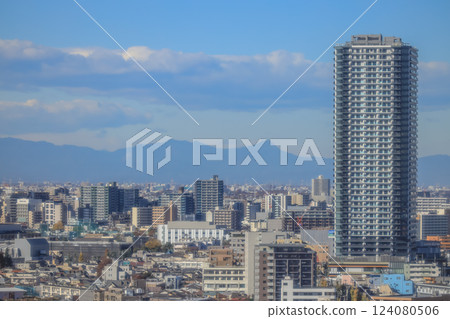 Urban Cityscape View of High-Rise Residential Buildings, Tokyo Dec 6 2024 Urban Cityscape View of High-Rise Residential Buildings, Tokyo Dec 6 2024 124080506