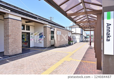 鐵路 JR東日本：信越線 安中站 站樓 124084487