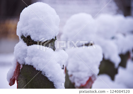 皚皚白雪的地藏菩薩(出雲市) 皚皚白雪的地藏菩薩(出雲市) 124084520