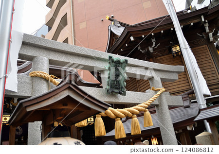 Koami Shrine, the shrine of good luck and protection from misfortune, Koamicho, Nihonbashi, Chuo Ward, Tokyo Koami Shrine, the shrine of good luck and protection from misfortune, Koamicho, Nihonbashi, Chuo Ward, Tokyo 124086812