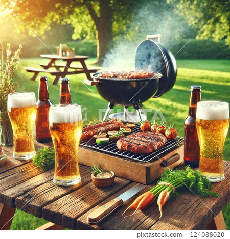barbecue, barbecued, barbeque 124088020
