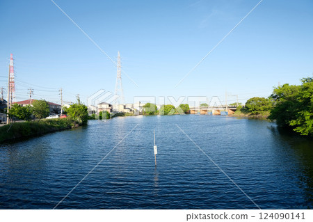 愛知縣海部郡蟹江町_狹川3號(萬戶7丁目附近)_2024年5月 愛知縣海部郡蟹江町_狹川3號(萬戶7丁目附近)_2024年5月 124090141