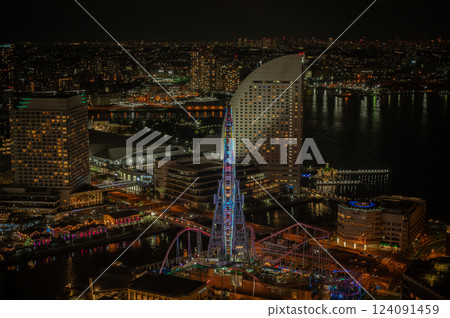 Night view of Minato Mirai 124091459