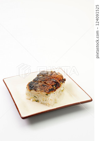 Grilled mackerel sushi 124091525