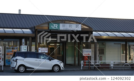 Shinmachi Station on the JR Takasaki Line 124092302