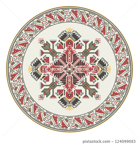 Bulgarian design element 58 124099083