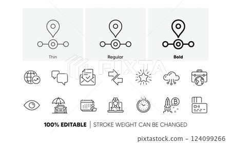 Star, Station and Synchronize line icons. Pack of World statistics, Businessman case, Eye icon. Bitcoin project, Cloud computing, Card pictogram. Approved mail, Time, Car insurance. Line icons. Vector Star, Station and Synchronize line icons. Pack of World statistics, Businessman case, Eye icon. Bitcoin project, Cloud computing, Card pictogram. Approved mail, Time, Car insurance. Line icons. Vector 124099266