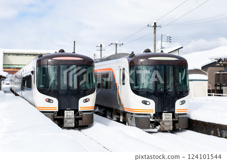 [高山本線] 特快飛鎢 停靠飛驒國府站 124101544