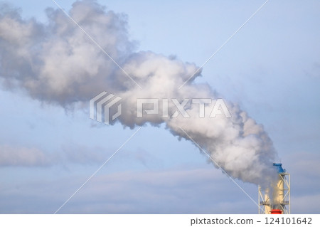 Petrochemical complex chimney (Keiyo Rinkai Petrochemical Complex) 124101642