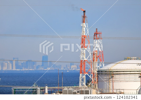 石油化工聯合企業煙囪（京葉臨海石油化學聯合企業） 124102341