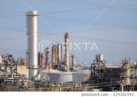 Petrochemical complex chimney (Keiyo Rinkai Petrochemical Complex) 124102342
