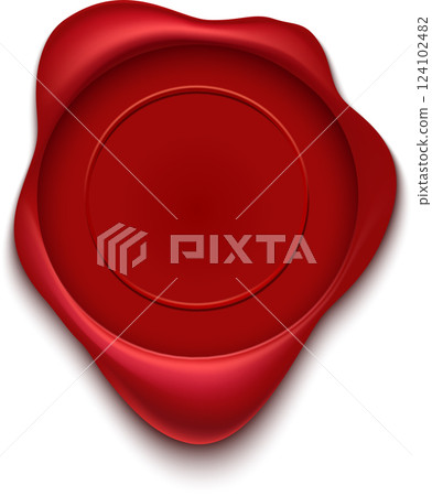 Red wax seal dripping on a white background, providing ample copy space while symbolizing the authenticity and security of important documents or agreements Red wax seal dripping on a white background, providing ample copy space while symbolizing the authenticity and security of important documents or agreements 124102482